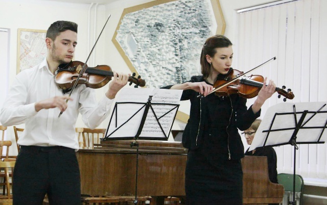 «Подвійний концерт» Й.С.Баха виконують Видиш Н. та Галабурда В.